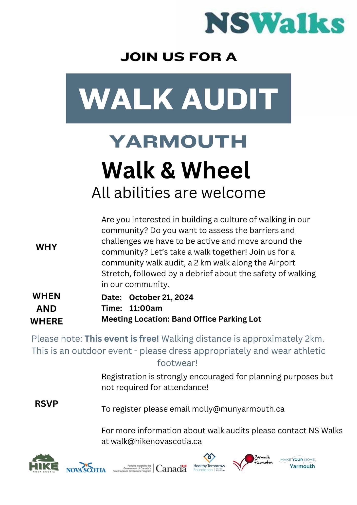 Walk Audit - October 21, 2024